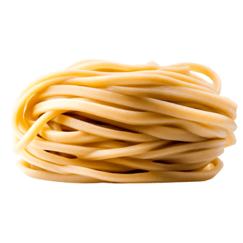 Freshly Made Pasta Noodles Piled for Cooking png
