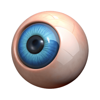 wonderful abstract A realistic, human eye high quality png