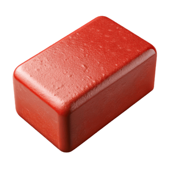 stunning minimalist Single red brick, weathered texture, original png