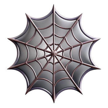 impressive creative Close-up of a spider web genuine png