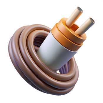 magnificent artistic Electrical wire, insulated, premium png