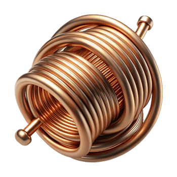 extraordinary traditional Steampunk wire, coiled and copper with intricate detailing authentic png