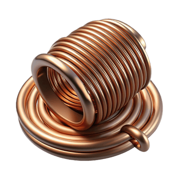 magnificent minimalist Steampunk wire, coiled and copper with intricate detailing genuine png