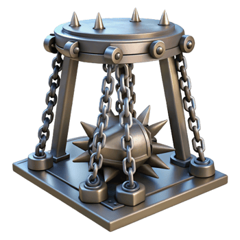 wonderful creative A detailed, iron maiden torture device professional png
