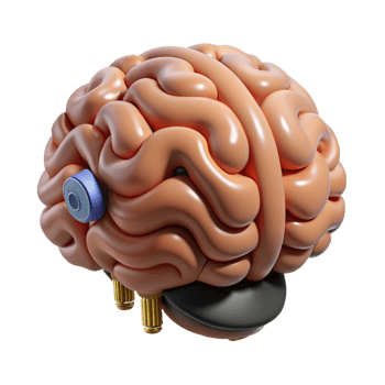magnificent traditional Cybernetic Brain Implant with enhanced cognitive abilities premium png