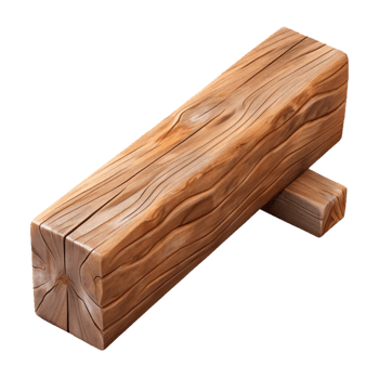 dramatic modern Wooden beam, rustic texture, professional png