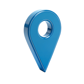3D Shiny Location Pin Icon GPS Navigation Marker for Maps png
