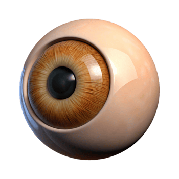 stunning classic Realistic human eye brown iris exclusive png