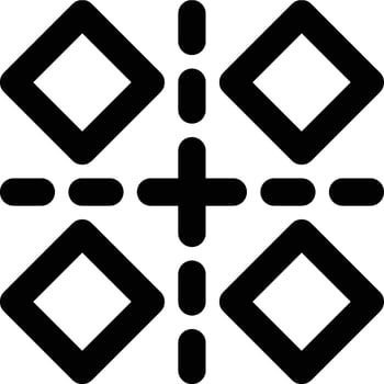 Symmetrical, Symmetry, Symmetric Outline Icon vector