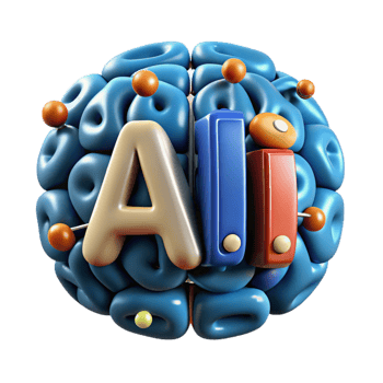 dramatic vintage Artificial intelligence, AI, neural network exclusive png