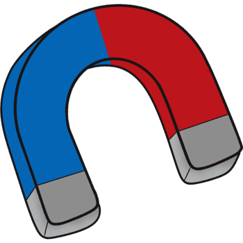 The illustration of a magnet png