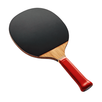 Table tennis racket isolated on a transparent background png