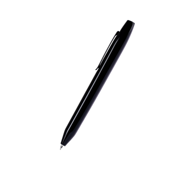 Sleek pen isolated on transparent background Ideal for writing signing or creative drawing Minimalist office supply png