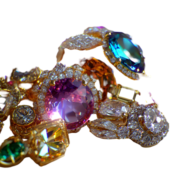 Group of Sophisticated Expensive Women on Transparent Background png