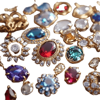 Expensive Stylish Women in Luxury Fashion on Transparent Background png