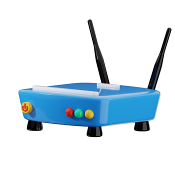 Wireless Router Illustration png