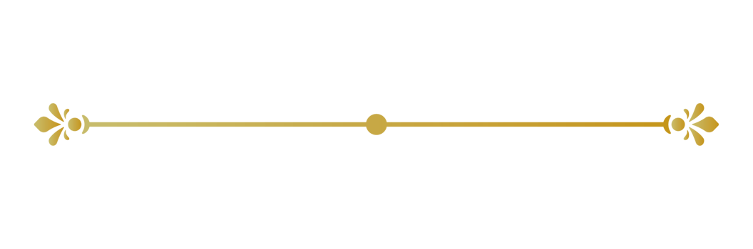 Decorative gold page divider png