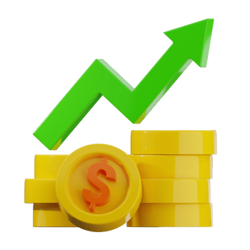 Financial Growth Icon png