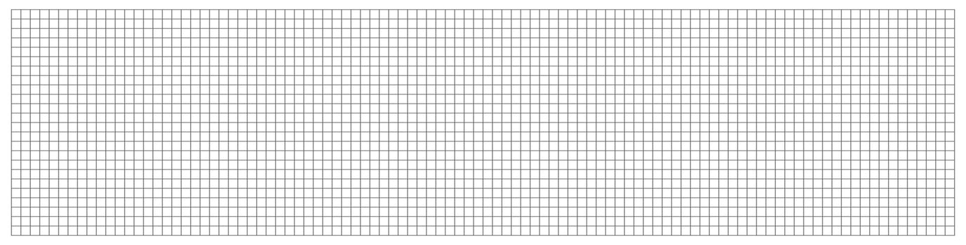 Seamless grid paper background. Minimalistic squared notebook page template with thin light blue lines on a white background. Ideal for educational designs, technical drawings, math exercises. vector