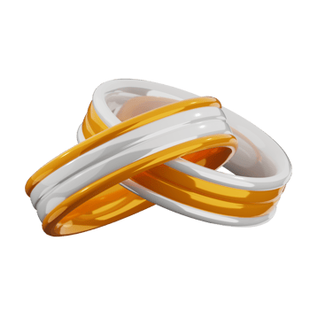 Intertwined Colorful Rings png