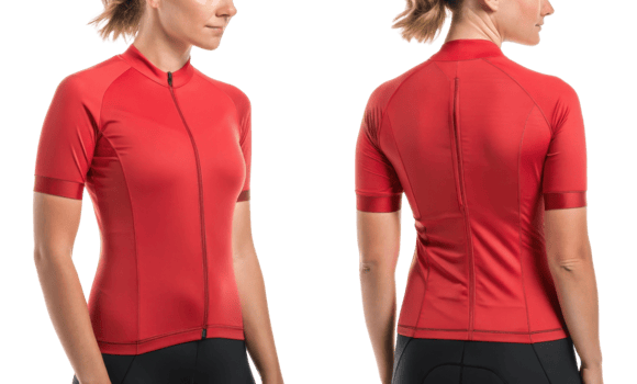 vibrant cycling jersey mockup showcases sleek design perfect for active individuals. This stylish piece combines comfort and performance png