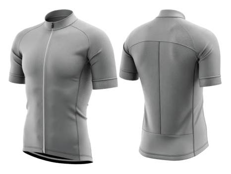 sleek cycling jersey mockup showcasing modern design with comfortable fit and breathable fabric perfect for outdoor activities png