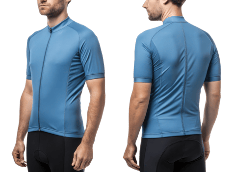 stylish cycling jersey mockup showcasing sleek design and comfortable fit perfect for any cycling enthusiast png