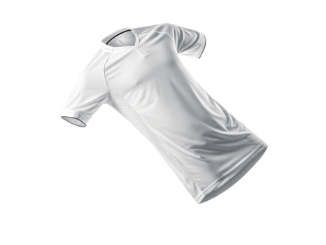 sleek soccer jersey mockup showcasing modern design perfect for sports enthusiasts. This versatile piece is ideal for team branding and promotions png