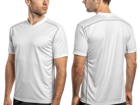 stylish soccer jersey mockup showcasing modern design with comfortable fit perfect for athletes png