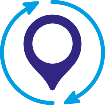 maps and navigation refresh arrow png