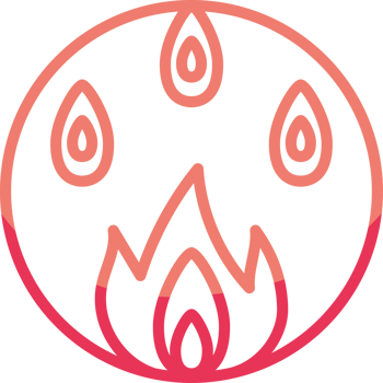 dosha pitta ayurvedic gradient line png