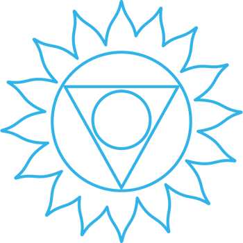 visuddha throat chakra sign icon png