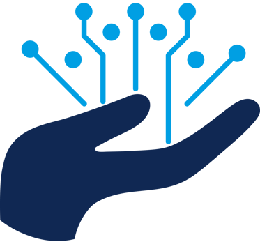 hand and ai circuit png