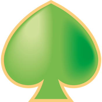 casino game spade symbol png