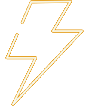 Lightning neon illustration png