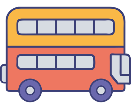 Double Decker Bus Icon png