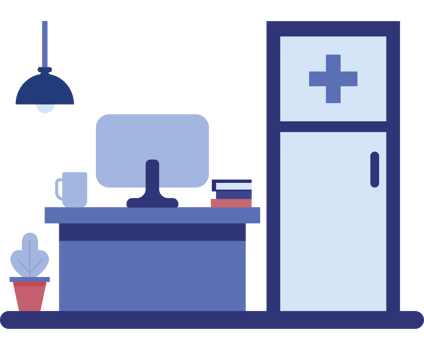 Doctor Room Medical Office Interior Equipment png