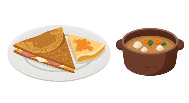 Pixel Art Sandwich Soup Illustration png