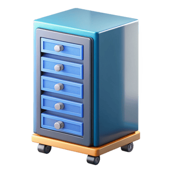 serene classic Server rack cabinet 4K png
