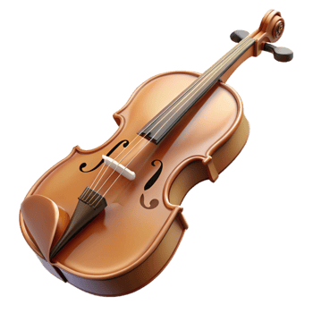 serene rustic Violin, original png