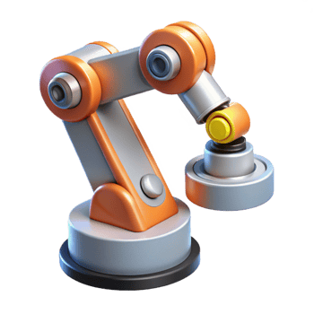 magnificent modern Robotic arm with interchangeable end-effectors for various tasks premium png