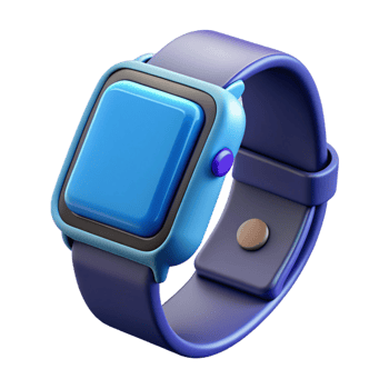 elegant modern Smartwatch with fitness tracker display detailed png