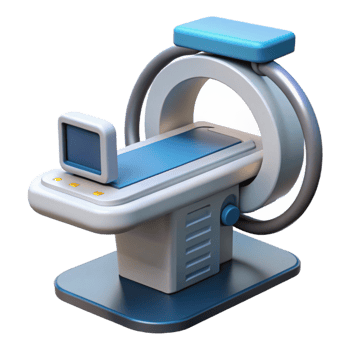 stunning modern Medical scanner with high-resolution display authentic png
