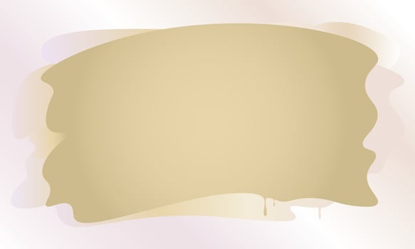 Abstract light brown watercolor wash background vector