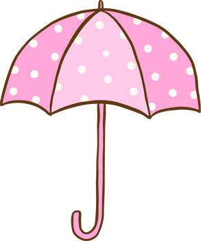 Cute Pink Umbrella Doodle Hand Drawn png