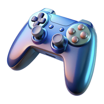 wonderful minimalist Gaming controller, high quality png