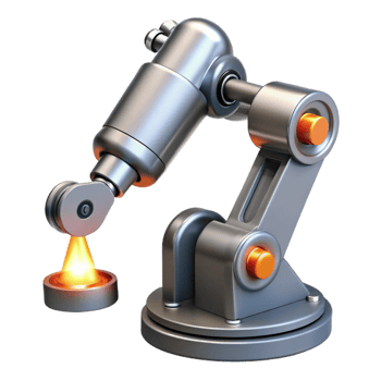 stunning abstract Robot arm welding, exclusive png