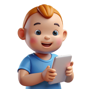 magnificent traditional Engaged baby looking at a mobile high quality png