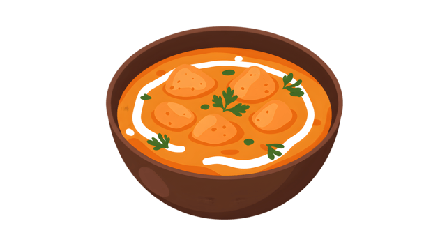 Pixel Art Illustration Of Indian Creamy Dish In Bowl png