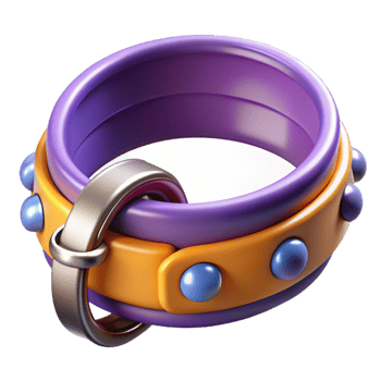 magnificent artistic Cerberus Collar, restraint for beast, strong, exclusive png